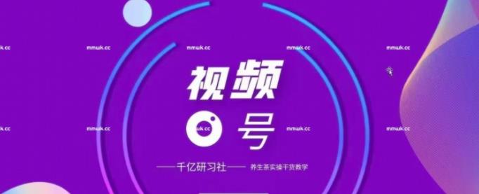 视频号带货实战教程：手把手教你撸养生茶，轻松月入10W+【视频课程】